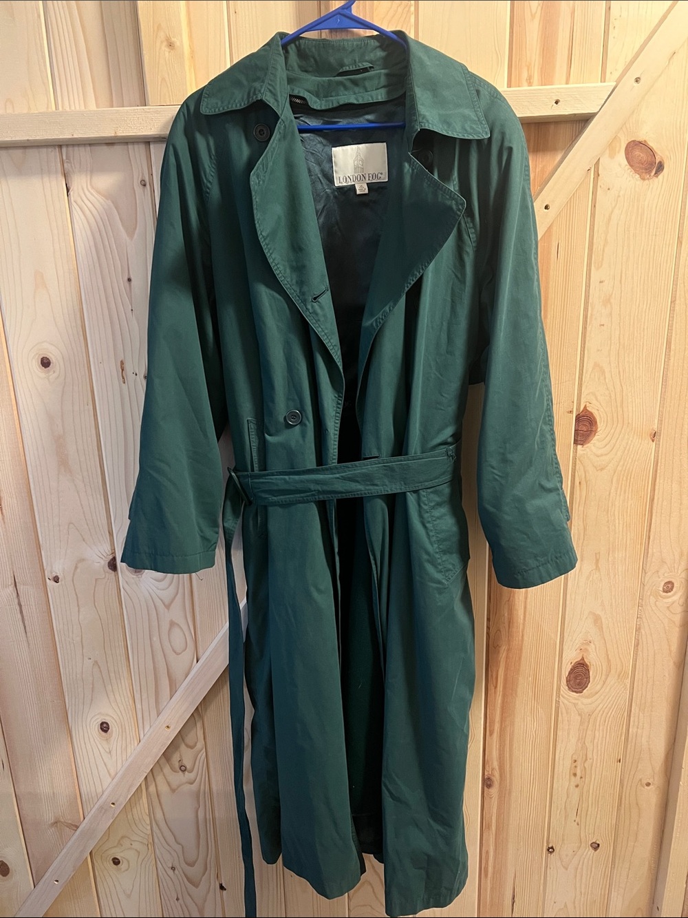 Beautiful Vintage Green London Fog Coat
